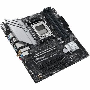 Scheda madre desktop da gioco Asus Prime B650M-A WIFI II - AMD B650 Chipset - Socket AM5 - Micro ATX - Ryzen 7, Ryzen 8, R
