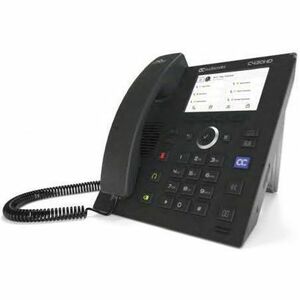 AudioCodes C430HD IP Phone - Corded - Corded - Stand Mountable, Wall Mountable - Black - TAA Compliant - VoIP - 10.9 cm (4