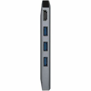 USB-C DOCK 8EN1 USB-C A HDMI RJ45 USB PD SD MICRO SD GRIS 15C