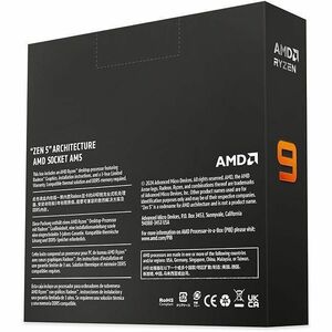AMD Ryzen 9 9000 9900X Dodeca-core (12 Core) 4.40 GHz Processor - Box - 64 MB L3 Cache - 12 MB L2 Cache - 960 KB L1 Cache 