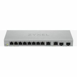 ZYXEL XGS1210-12 12 Ports Manageable Ethernet Switch - Gigabit Ethernet, 2.5 Gigabit Ethernet, 10 Gigabit Ethernet - 10/10
