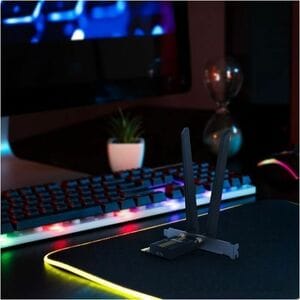 Adaptateur Combo Wifi/Bluetooth TP-Link Archer TBE400E - Bluetooth 5.4 - Triples Bandes pour Ordinateur - PCI Express - 6,