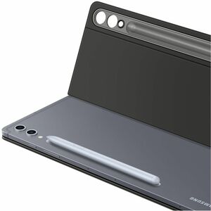 Samsung Keyboard/Cover Case (Book Fold) Samsung Galaxy Tab S9 FE+, Galaxy Tab S10+, Galaxy Tab S9+ Tablet - Black - 188.4 