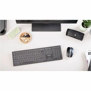 CHERRY JG-91 Teclado - Sem fios Conectividade - USB tipo A Interface - Português - Preto, Cinzento - Tesoura Interruptor d
