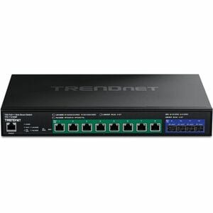 TRENDnet TPE-7124SBF 12 Ports Manageable Ethernet Switch - Gigabit Ethernet, 10 Gigabit Ethernet - 10GBase-T, 10GBase-X - 