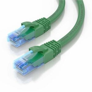 CABLE RED HEADLINE RJ45 CAT.6 UTP AWG26 CCA GREEN 2.0M