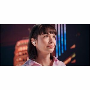 Panasonic RZ-B110W True Wireless Earbud Stereo Earset - White - Google Assistant, Siri - Binaural - In-ear - 1000 cm - Blu