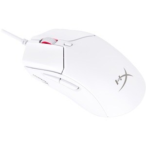HP Pulsefire Haste 2 Gaming Mouse - USB 2.0 Type A - Optical - 6 Button(s) - 6 Programmable Button(s) - White - Cable - 26