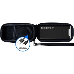 SSD Portable iStorage diskAshur M2 Durci - M.2 2280 Externe - 2 To - Conforme aux normes TAA - Client Léger Appareil compa