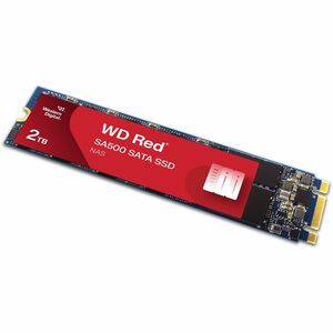 WD Red SA500 WDS200T1R0B 2 TB Solid State Drive - M.2 2280 Internal - SATA (SATA/600) - NAS Device Supported - 1300 TB TBW