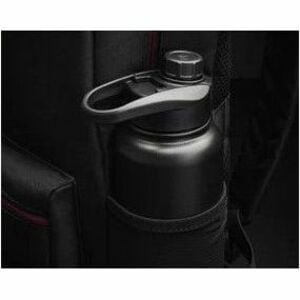 HyperX Delta Carrying Case (Backpack) for 40.6 cm (16") Gaming Gear, Travel, Notebook, Water Bottle - Black - Weather Resi
