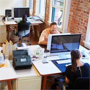 Scanner a inserimento di foglii Canon imageFORMULA DR-S350NW - Grande formato - 1200 dpi Ottico - Colore, Scala di grigi S