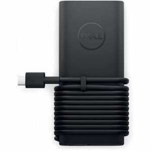 Dell 65W USB-C Adapter - 65 W - 1 m Cable - 120 V AC, 230 V AC Input - 5 V DC, 9 V DC, 15 V DC, 20 V DC Output - 3.25 A - 