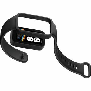 Xiaomi Smart Band 9 Active Smart Band - Rectangular Case Shape - Black Body Color - Black Band Color - Thermoplastic Polyu