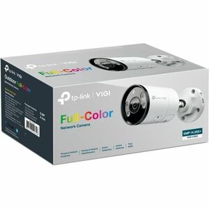 TP-Link VIGI C355 5 Megapixel Outdoor Network Camera - Colour - Bullet - 30 m Infrared/Color Night Vision - H.265+, H.265,
