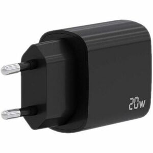 CHARGER USB-C PD3.0 1 PORT 1XUSB-C 20W BLACK