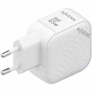 CHARGER GAN 65W 2XUSB-C PD3.0 QC4.0 1XUSB-A QC3.0 WHITE
