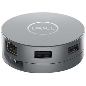 Dell DA305 C型 USB 扩展插口 - 90 W - 4K - 3840 x 2160, 3840 x 2160 - 3 x USB A 型端口 - USB Type-A - C型USB - 1 x RJ-45 端口 - 网络 (RJ