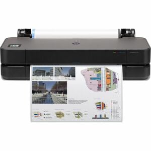 HP Designjet T250 DIN A1 Tintenstrahl-Großformatdrucker - 609,60 mm (24 Zoll) Druckbreite - Farbe - 4 Farbe(n) - 30 s Farb