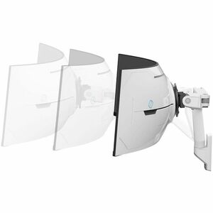Braccio di montaggio Ergotron per Monitor, Display con schermo curvo - Bianco - 23,1 cm a 144,8 cm (57") Supporto schermo 