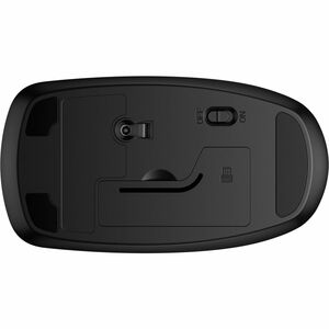 HP 235 Mouse - Radio Frequency - USB Type A - Optical - 3 Button(s) - Black - Wireless - 10 m - 2.40 GHz - 1600 dpi - Scro