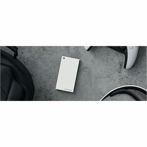 Seagate Game Drive 1000 GB Solid State Drive - 2.5" External - White - Gaming Console Device Supported - USB 3.2 Type C