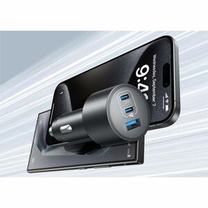 ANKER Nano Auto Adapter - 167.50 W - 3.30 ft Cable - 12 V DC Input