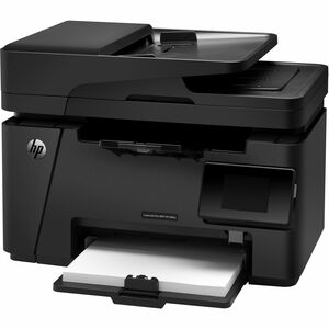 HP LaserJet Pro M128fw Wired & Wireless Laser Multifunction Printer - Monochrome - Copier/Fax/Printer/Scanner - 21 ppm Mon