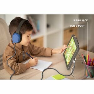 MAXCases Shield Extreme-X2 for iPad 10 10.9" w/3.5 mm Adapter and Tamper-Resistant Design (2022) (Black Bezel-Gray Case) -