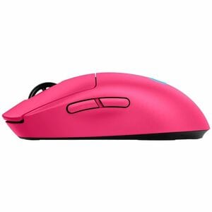 Logitech G PRO 2 LIGHTSPEED 游戏鼠标 - USB 2.0 - 8 按钮 - 粉 - 有线/无线 - 可充电 - 44000 dpi - 滚轮 - 对称