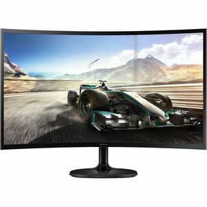 Monitor LED Samsung Essential S3 S27D360GAL 27" (68.6cm) Class Full HD Pantalla curva - 16:9 - Negro - 27" (68.6cm) Viewab
