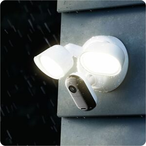 Arlo Outdoor 2K Network Camera - Colour - 1 - Floodlight - White - 8 m Colour Night Vision - 2560 x 1440 - CMOS - Wi-Fi - 