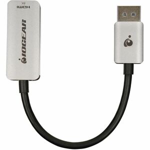 IOGEAR 8K Active DisplayPort to HDMI Adapter - 1 x HDMI Type A Digital Audio/Video - Male - 1 x DisplayPort 1.4 Digital Au