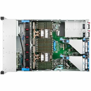 HPE ProLiant DL380 G10 Plus 2U Rack Server - 1 Xeon Silver 4310 2.10 GHz - 64 GB RAM - 4.80 TB HDD - (2 x 2.4TB) HDD Confi