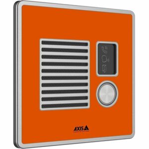 AXIS I7010-VE Network Intercom - Box Mount, Recessed Mount, Wall Mount for Indoor, Outdoor, Secured facility - Stainless S