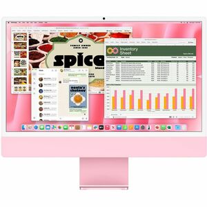 Apple iMac MWV53CH/A 一体机 - Apple - 16 GB - 512 GB SSD - 61 cm (24") 4.5K - 台式机 - 粉 - Apple M4 芯片 - 4480 x 2520 - Apple 10核