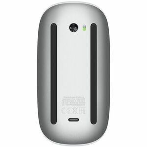 Apple Magic Mouse A3204 Mouse - Bluetooth - Optical - White - Wireless - Rechargeable