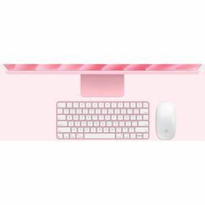 Apple iMac MWUG3KS/A All-in-One Computer - Apple M4 - 16 GB - 256 GB SSD - 61 cm (24") 4.5K - Desktop - Pink - Apple M4 Ch