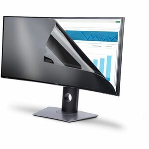StarTech.com Privacy Screen For Dell P3424WE Curved Ultrawide 21:9 Monitor, Double-Sided, Computer Desktop Monitor Screen 