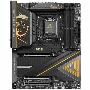 MSI MEG Z890 ACE Gaming Desktop Motherboard - Intel Z890 Chipset - Socket LGA-1851 - ATX - Core Ultra Processor Supported 
