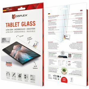 Displex 9H Smart Glass, Polyethylene Terephthalate (PET) Screen Protector for Apple iPad mini (6th Generation) - Transpare