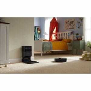 Robot Vacuum Cleaner Roborock Q5 Max+ senza filo - Nero - 60 W Motore - 770 mL Capacità polvere - Batteria - Batteria rica