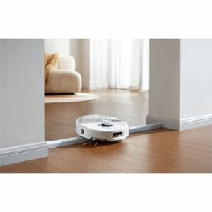 Robot Vacuum Cleaner Roborock Qrevo Curv senza filo - Bianco - 66 W Motore - 325 mL Capacità polvere - 80 mL Capacità serb