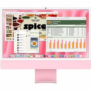 Computador Todo en Uno Apple iMac MWUG3E/A - Apple M4 - 16GB - 256GB SSD - 61cm (24") 4.5K - De Escritorio - Rosa - Apple 