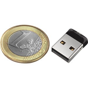 SanDisk Cruzer Fit 16GB USB 2.0 Flash Drive - 16 GB - USB 2.0 Type A