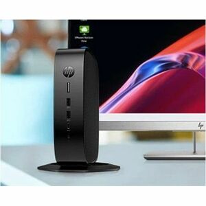 HP Elite t755 Thin Client - AMD Ryzen V2546 Hexa-Core 3 GHz Prozessor - AMD Chip - 8 GB RAM DDR4 SDRAM - DDR4-3200/PC4-256
