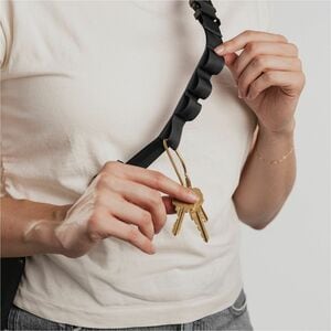 OtterBox Adjustable Crossbody Strap - Anchor Attachment - Black - Nylon, Metal, Polyurethane, Plastic