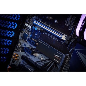 WD Black Solid State-Laufwerk - M.2 2280 Intern - 4 TB - PCI Express NVMe (PCI Express NVMe x4) - Spielkonsole, Desktop-PC
