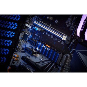 WD Black Solid State-Laufwerk - M.2 2280 Intern - 1 TB - PCI Express NVMe (PCI Express NVMe x4) - Spielkonsole, Desktop-PC