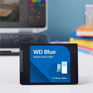 WD Blue Solid State-Laufwerk - 2,5" Intern - 2 TB - SATA - Desktop-PC, Notebook Unterstütztes Gerät - 500 TB TBW